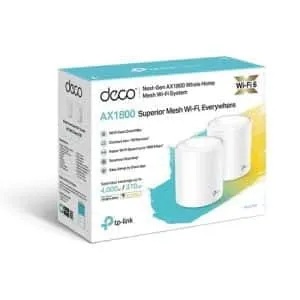 TP Link Deco X20 2 pack 3 1