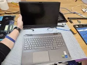 Laptop scherm reparatie