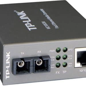 TP-LINK MC210CS netwerk media converter 1000 Mbit/s 1310 nm Single-mode Zwart - 0