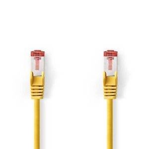 Nedis CCGP85221YE025 netwerkkabel Geel 0,25 m Cat6 S/FTP (S-STP) - 0